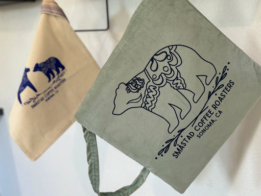 Småstad Rainbow Canvas Tote - Barking Dog Roasters